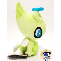 Officiële Pokemon center knuffel Pokemon fit Celebi 19cm (staand)